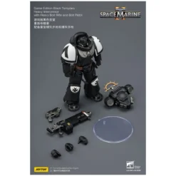JoyToy - Space Marines II - Black Templars - Heavy Intercessor with Heavy Bolt Rifle and Bolt Pistol 1/18