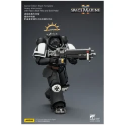 JoyToy - Space Marines II - Black Templars - Heavy Intercessor with Heavy Bolt Rifle and Bolt Pistol 1/18