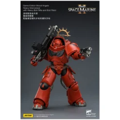 JoyToy - Space Marines II - Blood Angels - Heavy Intercessor with Heavy Bolt Rifle and Bolt Pistol 1/18