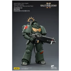 JoyToy - Space Marines II - Dark Angels - Heavy Intercessor with Heavy Bolt Rifle and Bolt Pistol 1/18