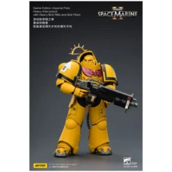 JoyToy - Space Marines II - Imperial Fists - Heavy Intercessor with Heavy Bolt Rifle and Bolt Pistol 1/18