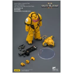 JoyToy - Space Marines II - Imperial Fists - Heavy Intercessor with Heavy Bolt Rifle and Bolt Pistol 1/18