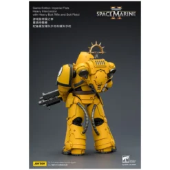 JoyToy - Space Marines II - Imperial Fists - Heavy Intercessor with Heavy Bolt Rifle and Bolt Pistol 1/18