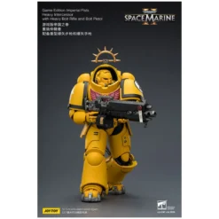 JoyToy - Space Marines II - Imperial Fists - Heavy Intercessor with Heavy Bolt Rifle and Bolt Pistol 1/18