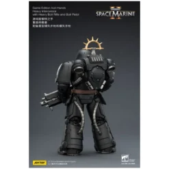 JoyToy - Space Marines II - Iron hands - Heavy Intercessor with Heavy Bolt Rifle and Bolt Pistol 1/18