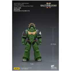 JoyToy - Space Marines II - Salamanders - Heavy Intercessor with Heavy Bolt Rifle and Bolt Pistol 1/18