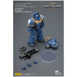JoyToy - Space Marines II - Ultramarines - Heavy Intercessor with Heavy Bolt Rifle and Bolt Pistol 1/18