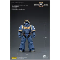 JoyToy - Space Marines II - Ultramarines - Heavy Intercessor with Heavy Bolt Rifle and Bolt Pistol 1/18