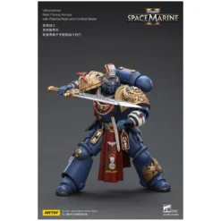JoyToy - Space Marines II - Ultramarines - Relic Primus Armour with Plasma Pistol and Combat Blade 1/18