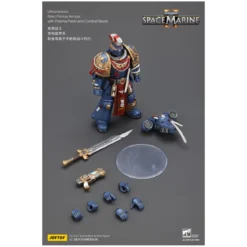 JoyToy - Space Marines II - Ultramarines - Relic Primus Armour with Plasma Pistol and Combat Blade 1/18