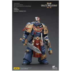 JoyToy - Space Marines II - Ultramarines - Relic Primus Armour with Plasma Pistol and Combat Blade 1/18