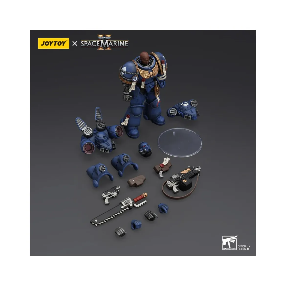 JoyToy - Space Marines II - Ultramarines Brother Chairon 1/18 - Warhammer 40000