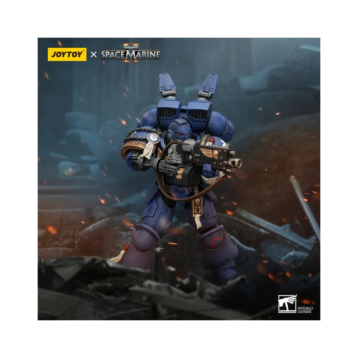JoyToy - Space Marines II - Ultramarines Brother Chairon 1/18 - Warhammer 40000
