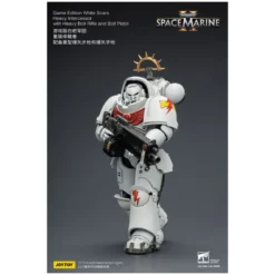 JoyToy - Space Marines II - White Scars - Heavy Intercessor with Heavy Bolt Rifle and Bolt Pistol 1/18