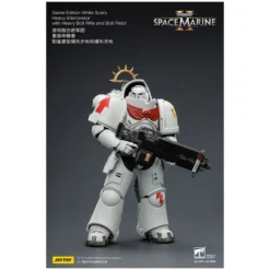 JoyToy - Space Marines II - White Scars - Heavy Intercessor with Heavy Bolt Rifle and Bolt Pistol 1/18