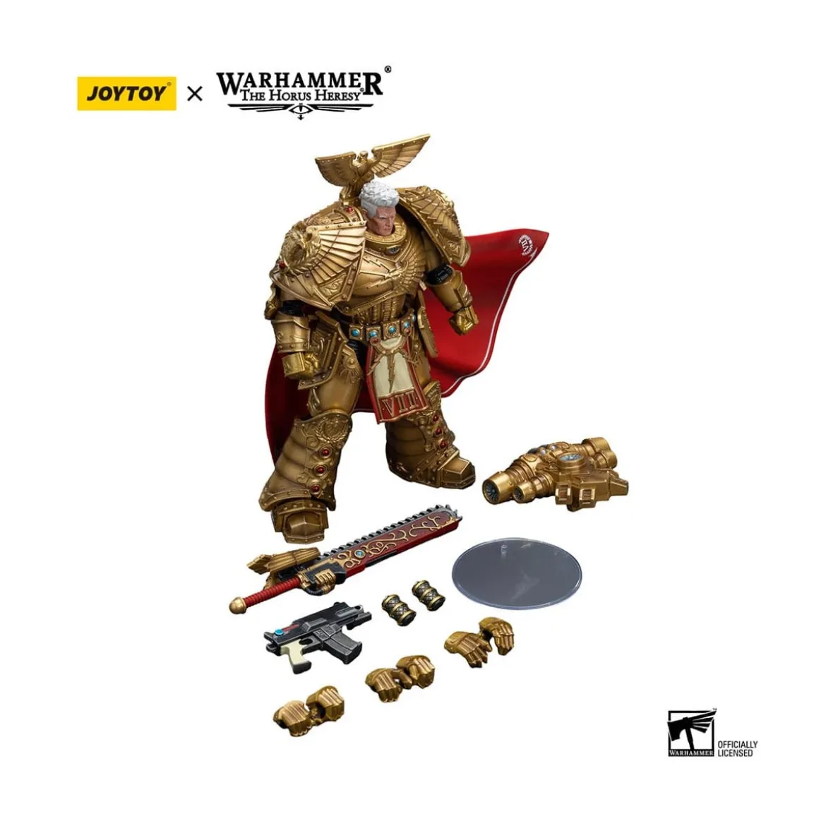 JoyToy Space Marines - Imperial Fists - Rogal Dorn Primarch of the 7th Legion - 1/18 - Warhammer The Horus Heresy
