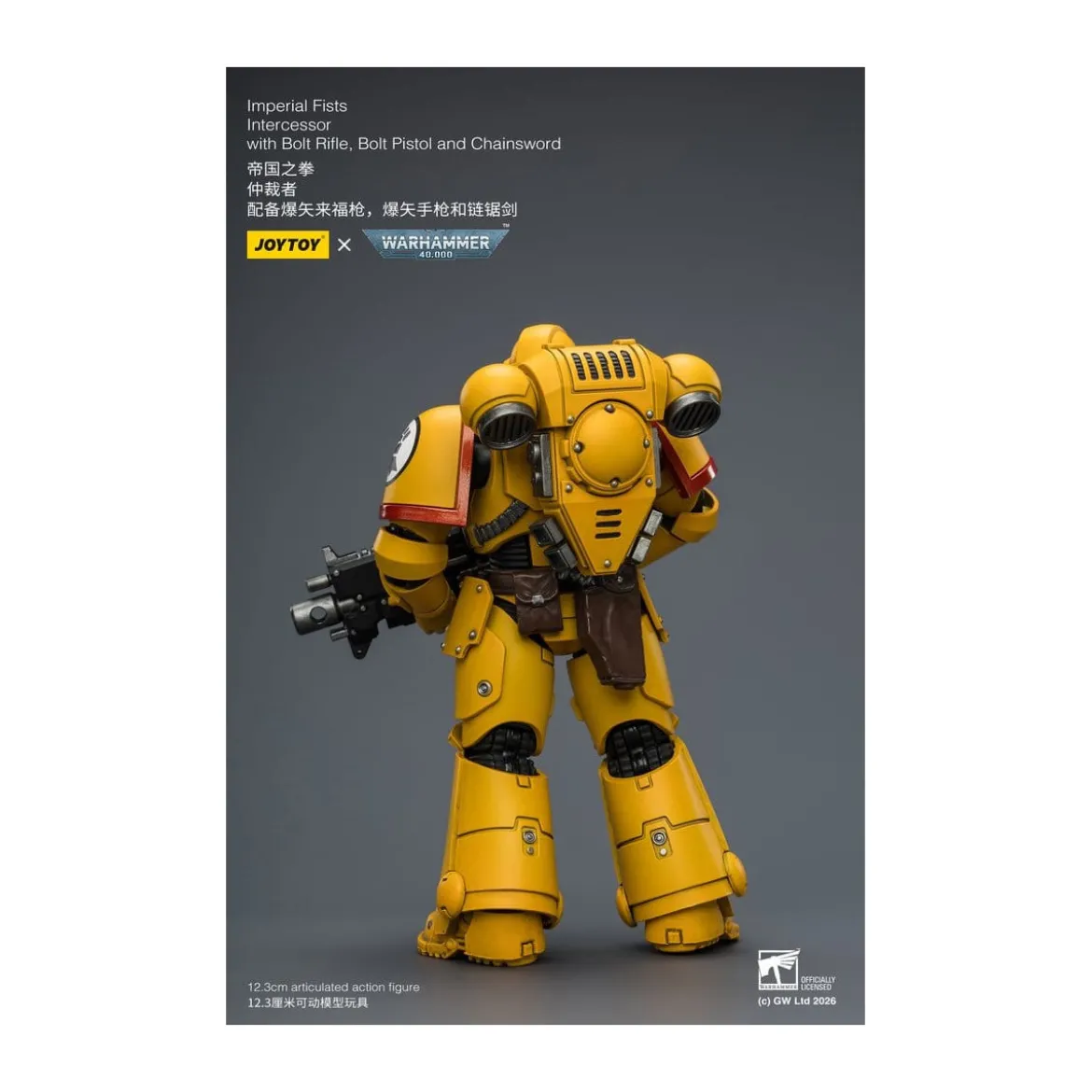 JoyToy Space Marines - Imperial Fists - Intercessors 1/18 - Warhammer 40K