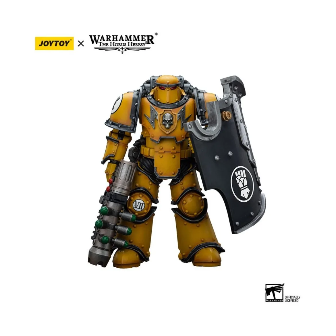 JoyToy Space Marines - Imperial Fists - Legion MkIII Breacher Squad Legion Breacher with Graviton Gun 1/18