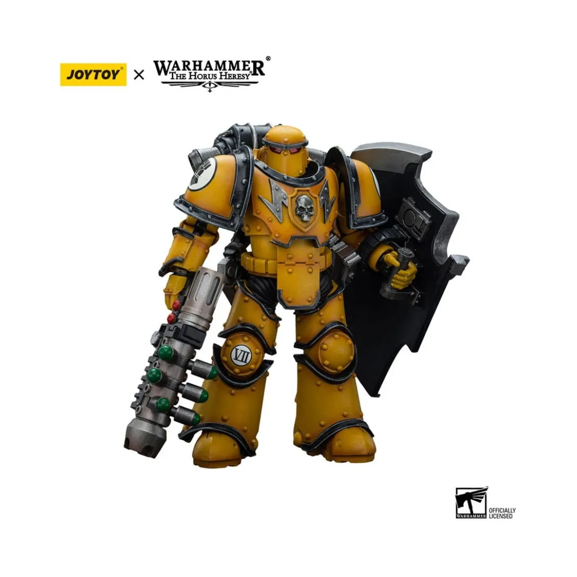 JoyToy Space Marines - Imperial Fists - Legion MkIII Breacher Squad Legion Breacher with Graviton Gun 1/18