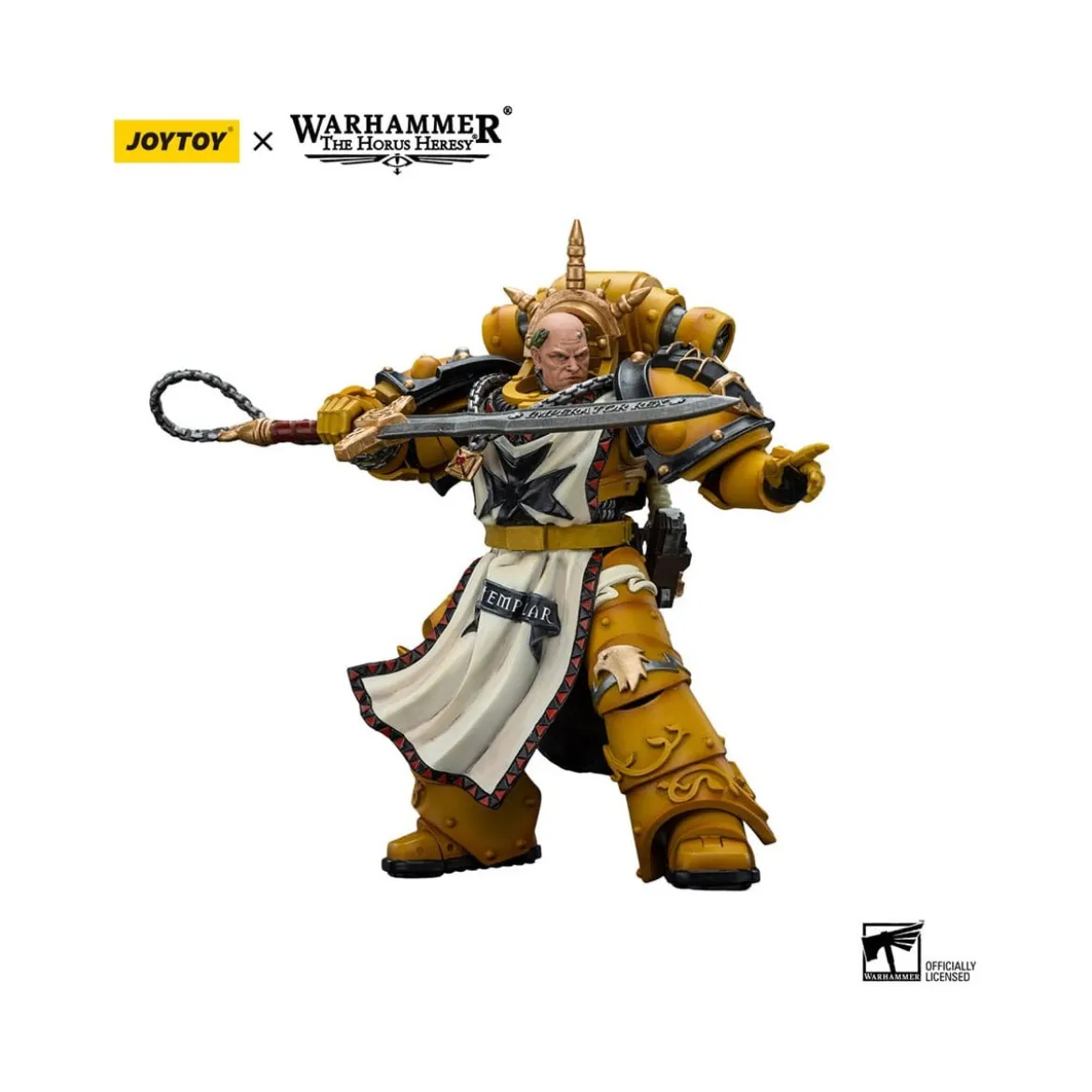 JoyToy Space Marines - Imperial Fists - Sigismund, First Captain of the Imperial Fists - 1/18 - The Horus Heresy