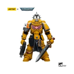JoyToy Space marines - Imperial Fists - Lieutenant with Power Sword 1/18 - Warhammer 40K