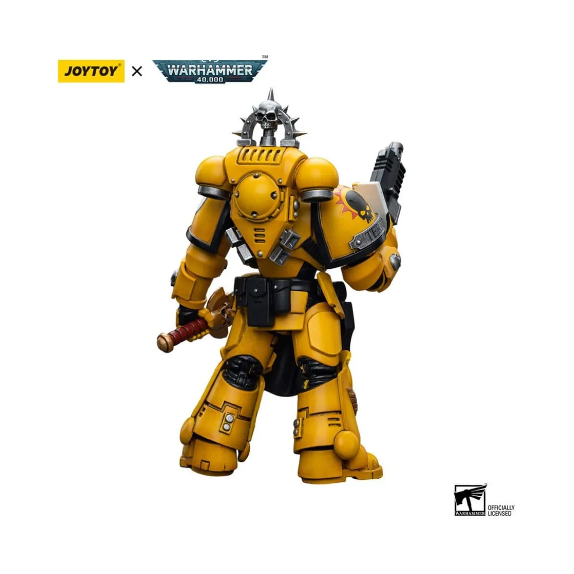JoyToy Space marines - Imperial Fists - Lieutenant with Power Sword 1/18 - Warhammer 40K