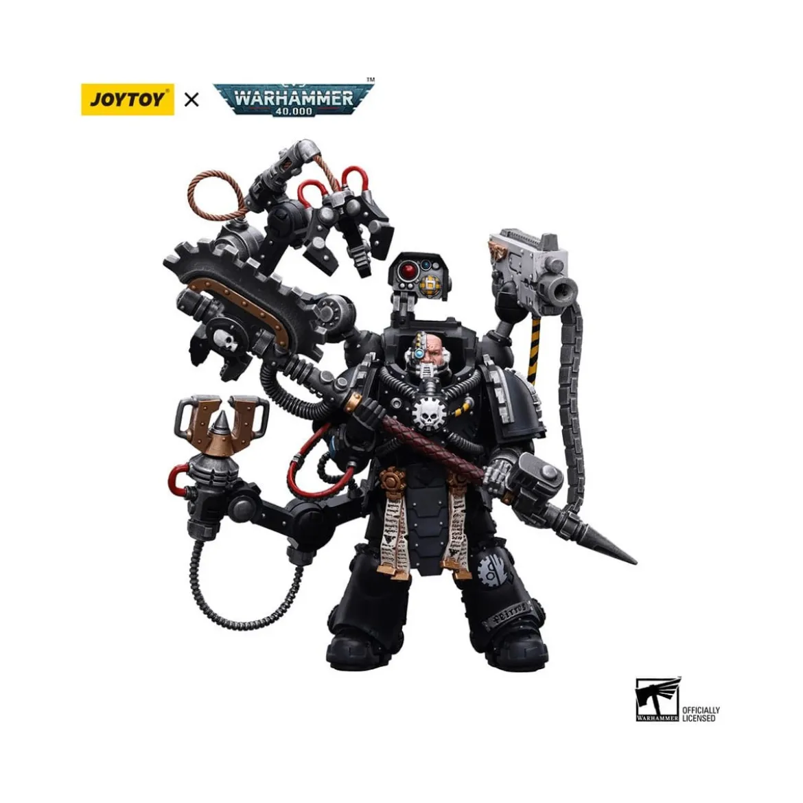 JoyToy Space Marines - Iron Hands - lron Father Feirros 1/18 - Warhammer 40K