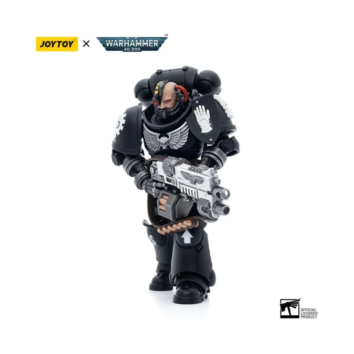 JoyToy Space Marines - Iron Hands - Intercessors Brother Ignar 1/18 - Warhammer 40K