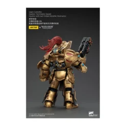 JoyToy Space Marines - Legio Custodes Aquilon Terminator Squad - Aquilon with twin-linked Adrathic Destructor