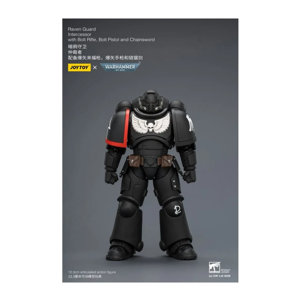 JoyToy Space Marines - Raven Guard - Intercessors 1/18 - Warhammer 40K