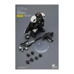 JoyToy Space Marines - Raven Guard - Mor Deythan Shade with Nemesis bolt rifle 1/18 - Warhammer 40k