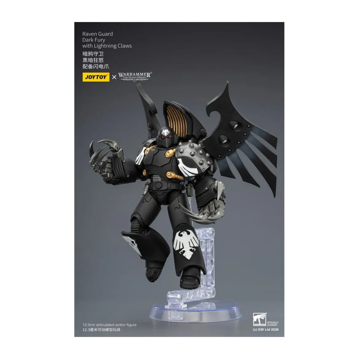 JoyToy Space Marines - Raven Guard - Dark Fury 1/18 - Warhammer 40k