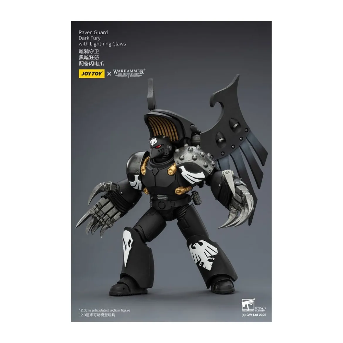 JoyToy Space Marines - Raven Guard - Dark Fury 1/18 - Warhammer 40k