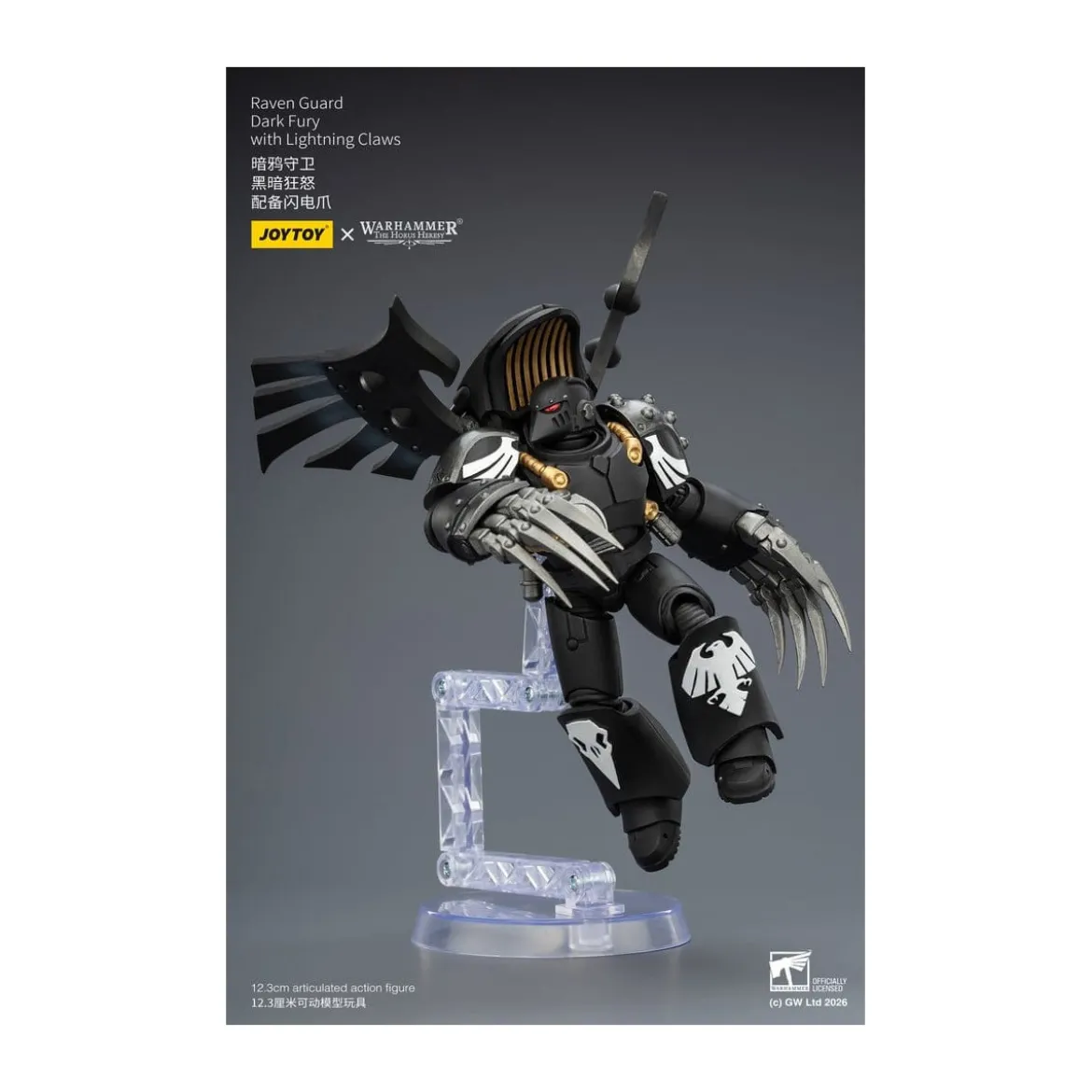 JoyToy Space Marines - Raven Guard - Dark Fury 1/18 - Warhammer 40k