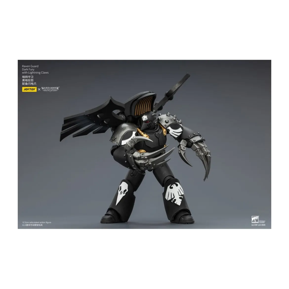 JoyToy Space Marines - Raven Guard - Dark Fury 1/18 - Warhammer 40k