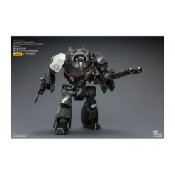 JoyToy Space Marines - Raven Guard - Contemptor Dreadnought with Gravis autocannon and Chainfist 1/18 - Warhammer 40k
