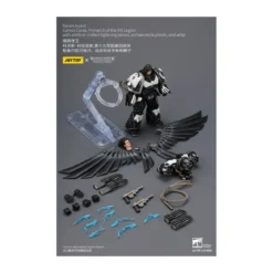 JoyToy Space Marines - Raven Guard - Corvus Corax, Primarch of the XIX Legion 1/18 - Warhammer 40k