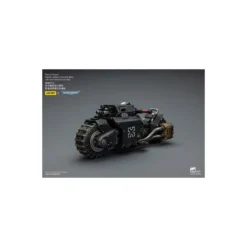 JoyToy Space Marines - Raven Guard Raider-pattern Combat Bike with twin-linked bolt rifles 1/18 - Warhammer 40K