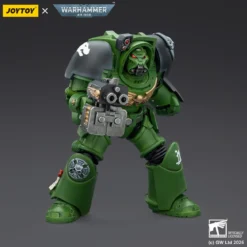 JoyToy Space Marines - Salamanders - Terminator 2 with Power Fist and Storm Bolter 1/18 - Warhammer 40k
