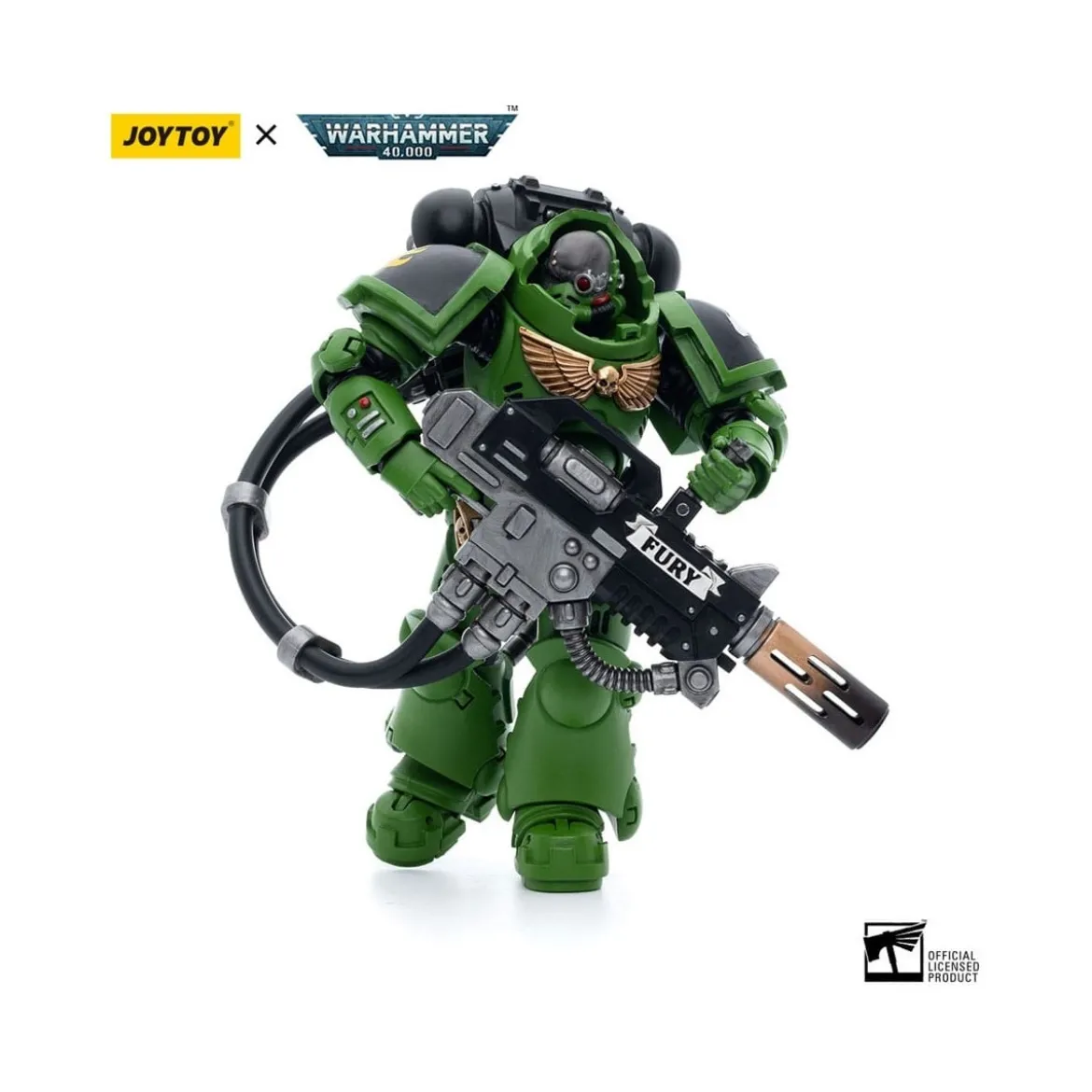 JoyToy Space Marines - Salamanders - Eradicator Sergeant Bragar 1/18 - Warhammer 40K