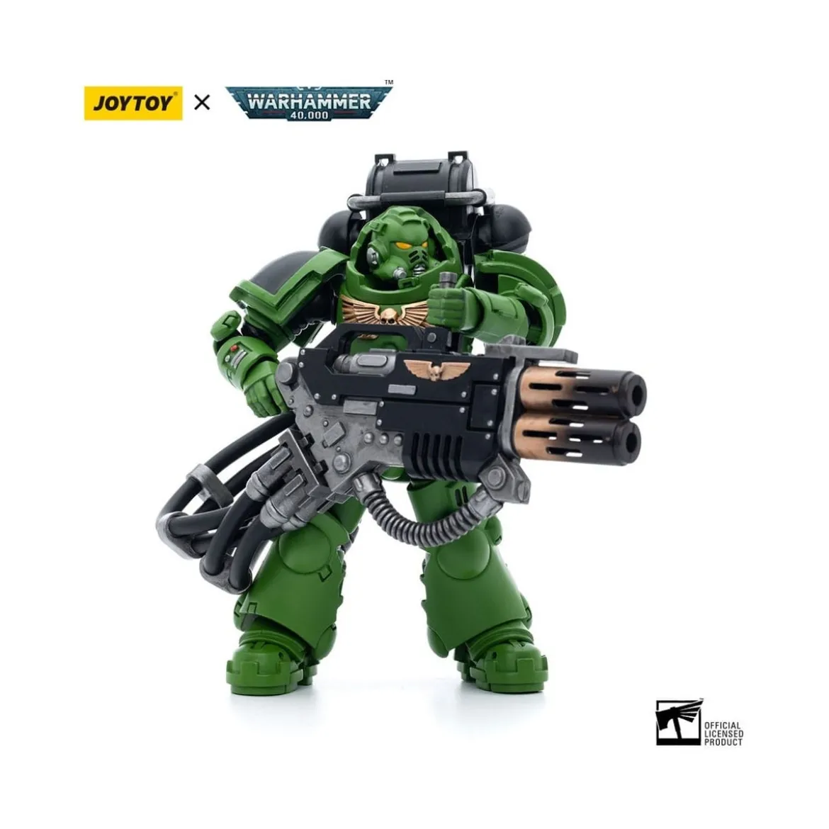 JoyToy Space Marines - Salamanders - Eradicator Brother Xavak 1/18 - Warhammer 40K