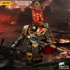 JoyToy Space marines - Sons of Horus - Legion Cataphractii Praetor with Combi-Melta and Power Maul 1/18 - Warhammer 40K