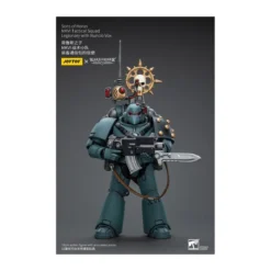 JoyToy Space marines - Sons of Horus - MKIV Tactical Squad Legionary with Legionary with Nuncio Vox 1/18 - Warhammer 40K