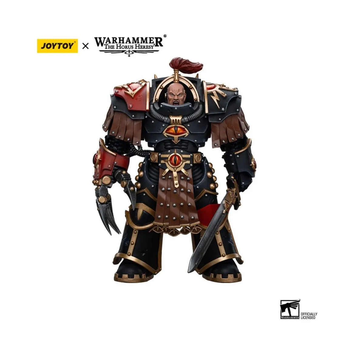 JoyToy Space Marines - Sons of Horus - Ezekyle Abaddon First Captain of the XVlth Legion - 1/18 - Warhammer The Horus Heresy