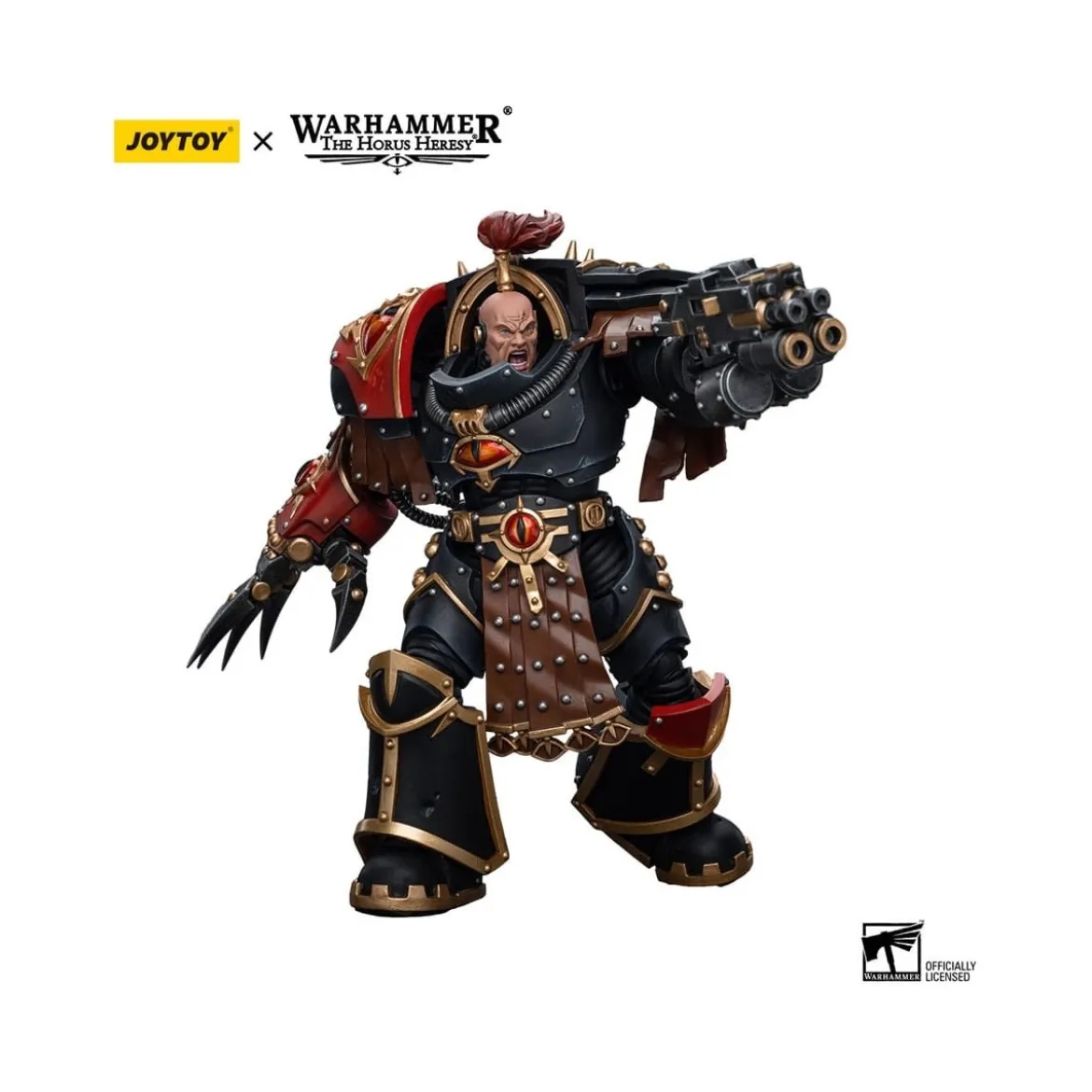 JoyToy Space Marines - Sons of Horus - Ezekyle Abaddon First Captain of the XVlth Legion - 1/18 - Warhammer The Horus Heresy