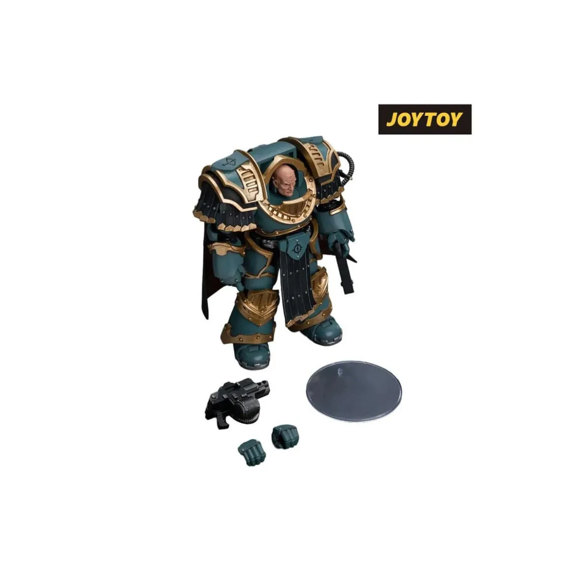 JoyToy Space marines - Sons of Horus - Legion Praetor in Cataphractii Terminator Armour 1/18 - Warhammer 40K