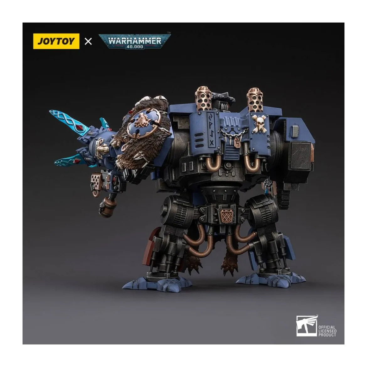 JoyToy - Space Marines - Space Wolves - Bjorn the Fell-Handed - Venerable Dreadnoughts 1/18 - Warhammer 40K