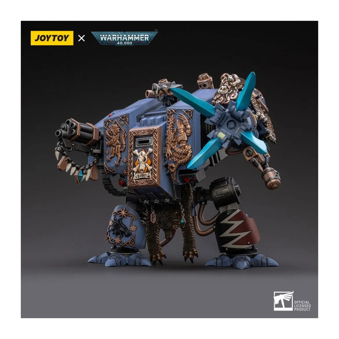 JoyToy - Space Marines - Space Wolves - Bjorn the Fell-Handed - Venerable Dreadnoughts 1/18 - Warhammer 40K