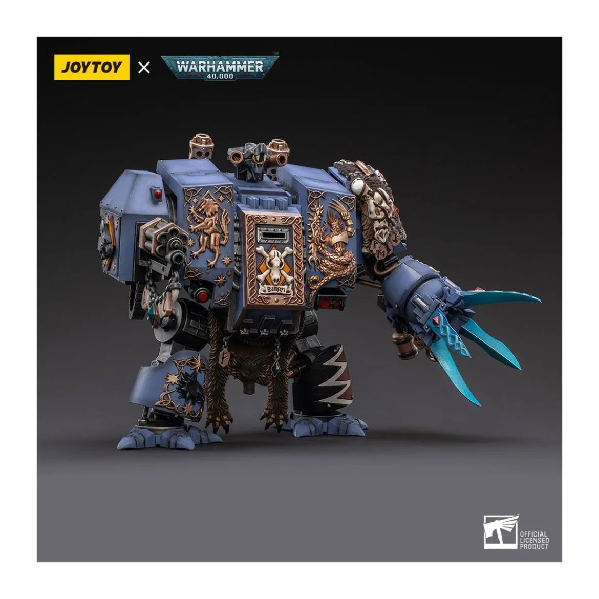 JoyToy - Space Marines - Space Wolves - Bjorn the Fell-Handed - Venerable Dreadnoughts 1/18 - Warhammer 40K