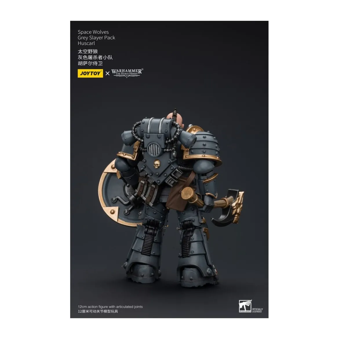 JoyToy Space Marines - Space Wolves - Grey Slayer Pack - Huscarl 1/18 - The Horus Heresy